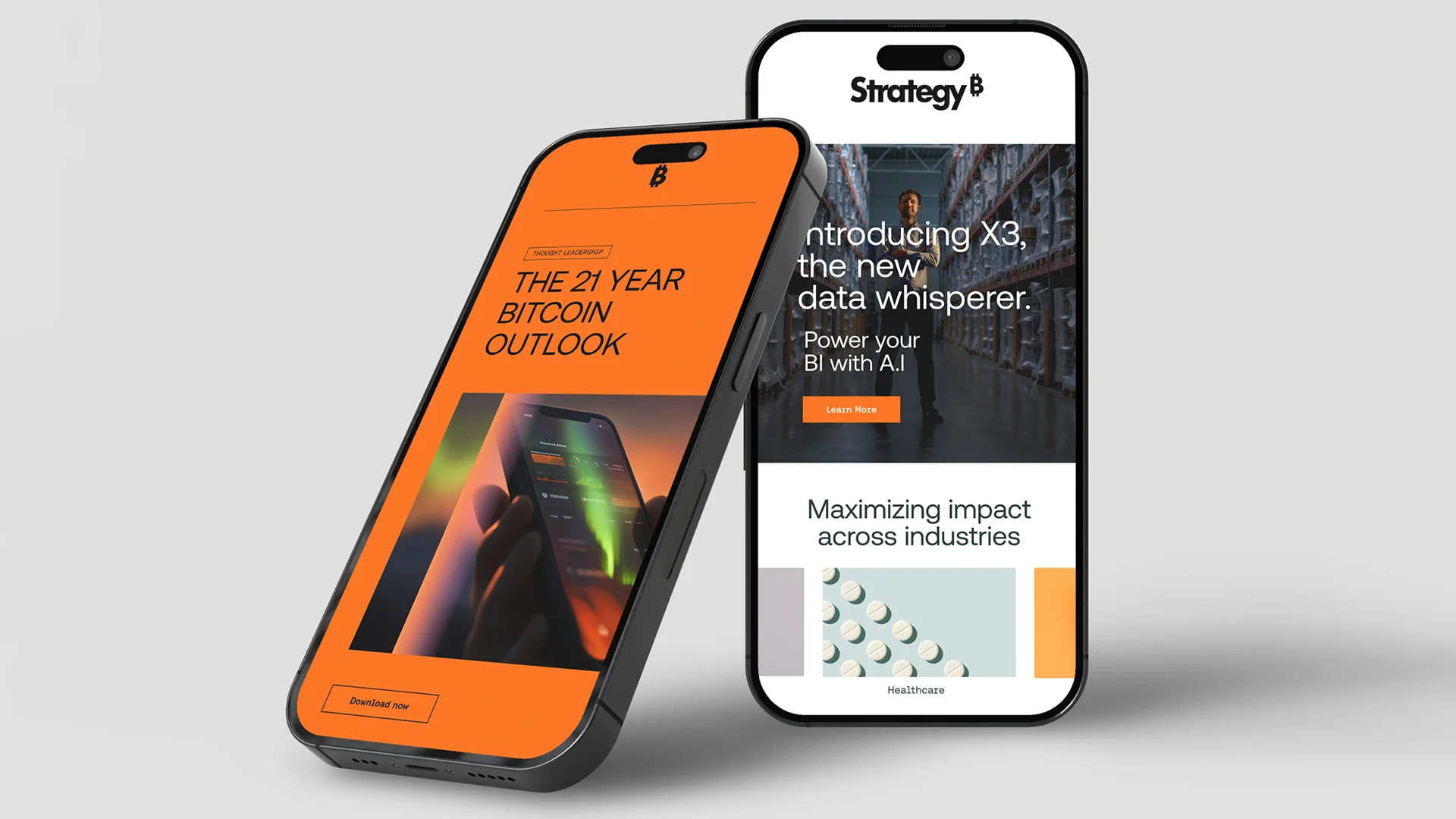 Strategy mobile app concept
