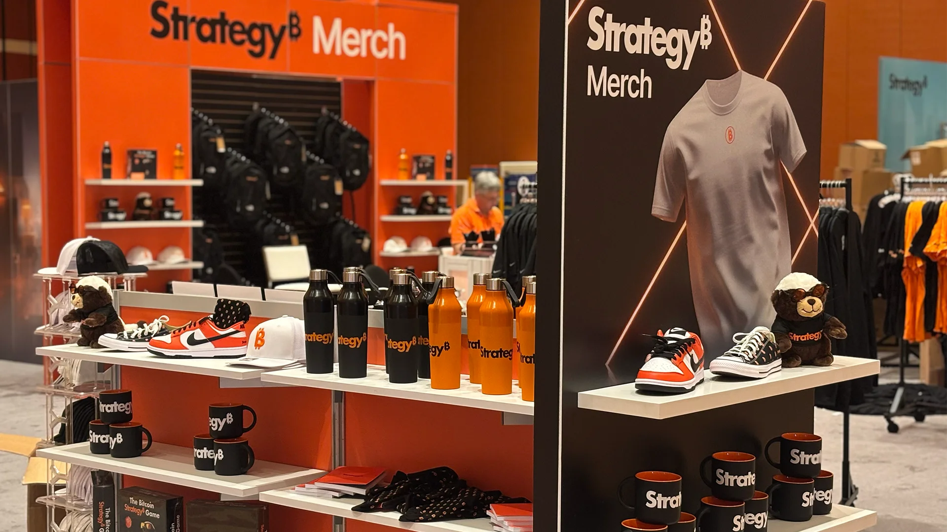 Strategy onsite merch store