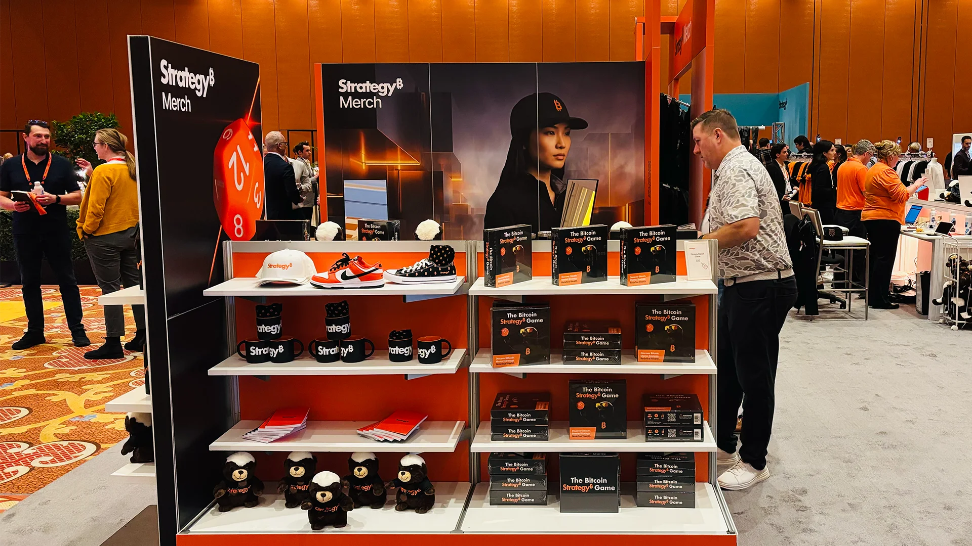 Strategy onsite merch store